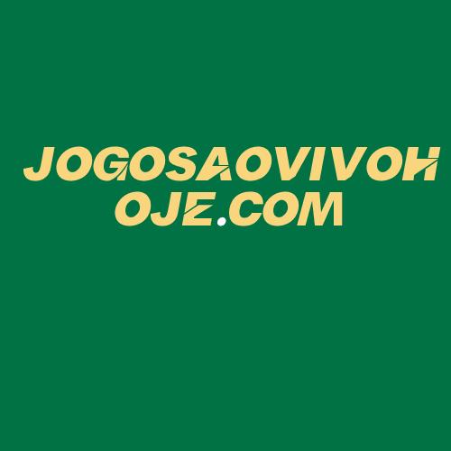 Logo da JOGOSAOVIVOHOJE